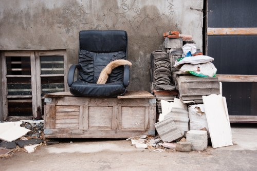 Eco-friendly recycling process in action