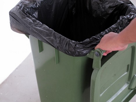 Professional junk removal services in action